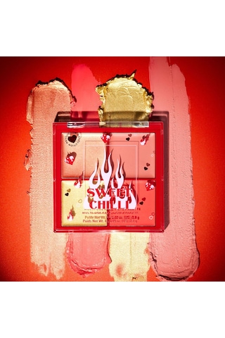 I Heart Revolution Sweet Chilli Cream Blush & Highlight Quad