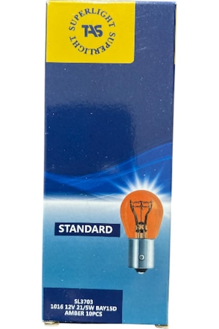 12v 1016 21/5w Cıft Duy Çapraz Tırnak Turuncu Ampul