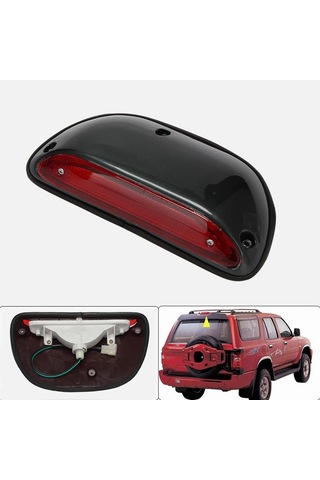 Geeroyoo Great Wall Deer Safe Arka Yüksek Konum Fren Lambası - Direk Değiştirme Tipi Abs Malzeme Dayanıklı Araç Fren Işığı