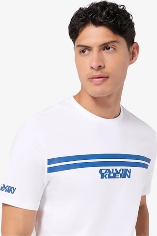 Jeans Beyaz Erkek T-shirt Lv04re811gyaa Ss 20s 5am Ck Racer Beyaz