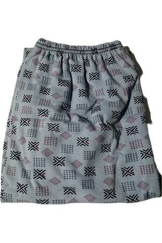 Abarta Erkek Battal Manşetli Ağlı Pijama Altı -3xl-4xl-1 Adet Açık Mavi