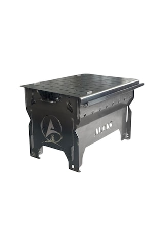 Altaş Mangal 2 Mm El Yapım Mangal Taşımalı Sökmeli Mangal Soba Inox