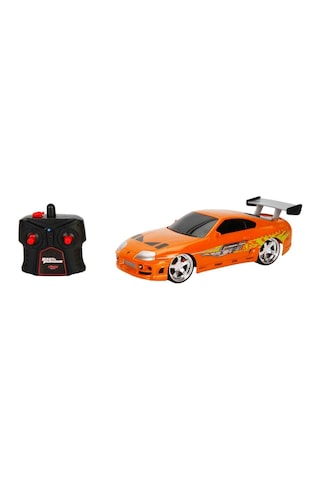 Fast & Furious Uzaktan Kumandalı Toyota Supra 1:16 Ölçek 29 Cm Usb Şarjlı Kumandalı Araba Çok Renkli
