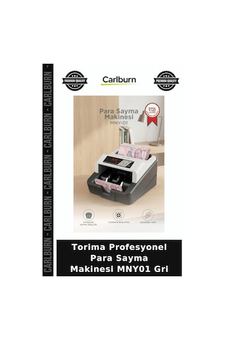 Özel Seri Torima Profesyonel Para Sayma Makinesi Mny01 Gri Cihaz Donanım Sistem