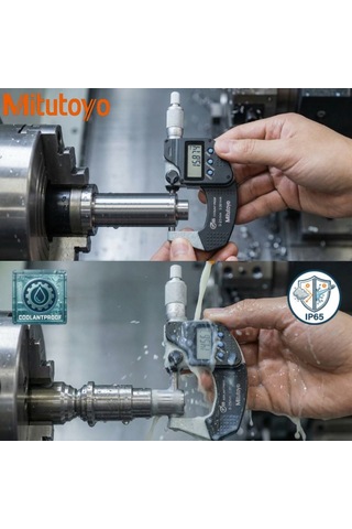 Mitutoyo 293-240-30 Dijital Mikrometre Ip65 0-25 Mm