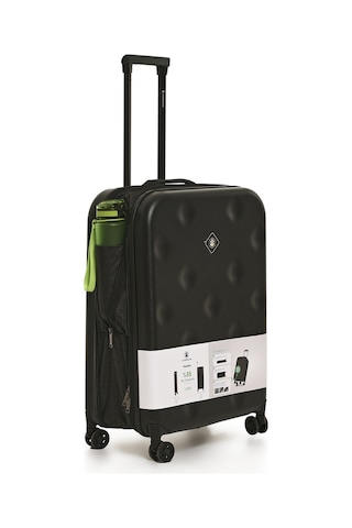 Lumberjack Pack&go Foldable -o 4fx Siyah Unisex Orta Boy Valiz 000000000101688081 Siyah