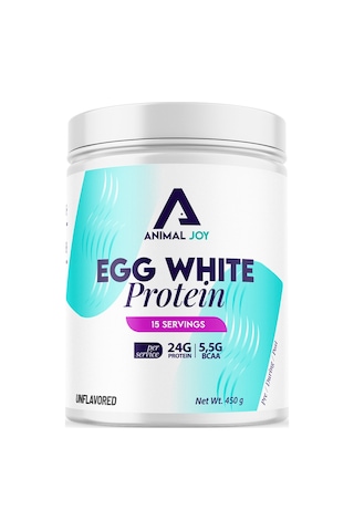 Egg White Protein Tozu Aromasız - 15 Servis - 450 Gr