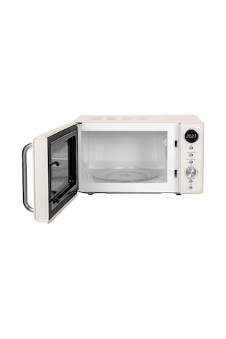 Simfer 4605 20Litre Retro Mikrodalga Fırın Dijital Krem