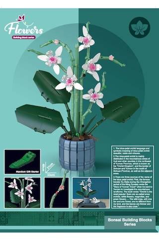 Blok Çiçek 712 Parça Lotus