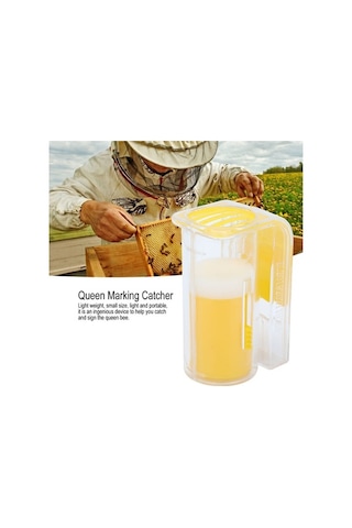 Moda Plastik Kraliçe Arı Yakalayıcı Ve İşaretleme Şişesi, Sağlıklı, Toksik Olmayan, Hafif Ve Pratik, Kraliçe Arı İşaretleme Aracı