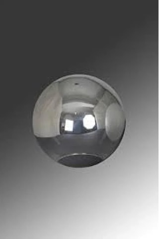 Parlak Füme Gri Avize Abajur Camı Çap: 15 Cm 01G Taba