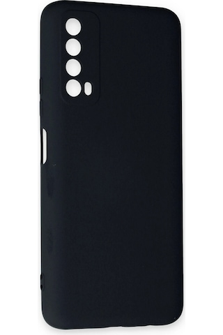 Cosmotex Newface Huawei P Smart 2021 Kılıf Nano İçi Kadife Silikon - Lacivert