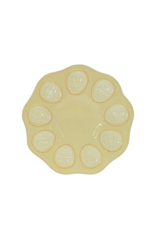 Decor Point 9 Yumurta Standı, Paskalya, 19x19x1 Cm, Cam 329914611 Gri