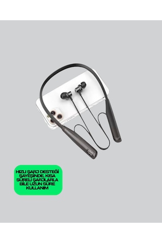 Y12 Uyumlu Spor Bluetooth Kulaklık Uzun Pil Ömrü Manyetik Kulaklık Başlığı