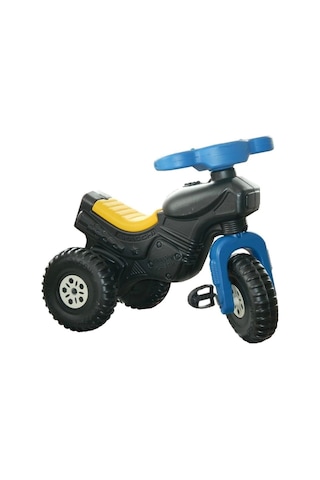 Enhoştoys 3 Tekerli Şahin Motor Çocuk Bisiklet Yeşil Çok Renkli