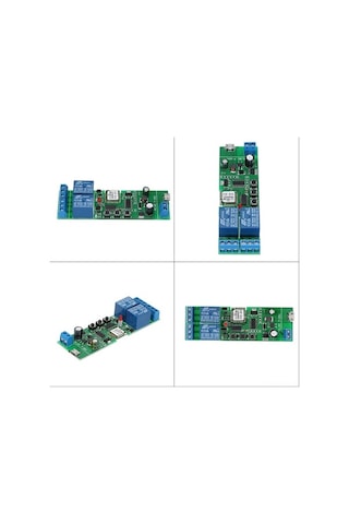 Novahub Ewelink 2ch Wifi Anahtar Modülü - Akıllı Ev Kontrolü - Uzaktan Ve Sesle Kontrol - Alexa Ve Google Home Uyumlu - Yeşil Yeşil