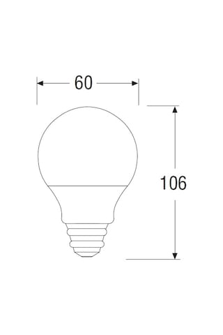 Gecem 7w E27 Duylu Led Ampul 3000k