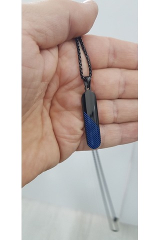 Vog Kişiselleştirile Bilinir Çift Renk Desenli Sevgiliye Eşe Arkadaşa Hediye Kolye