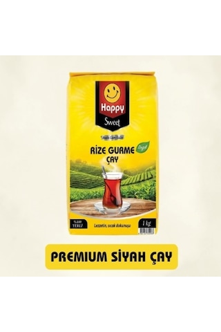 Happy Gurme Rize Çay 1 Kg X 12 Adet PKT.HAPPY.116