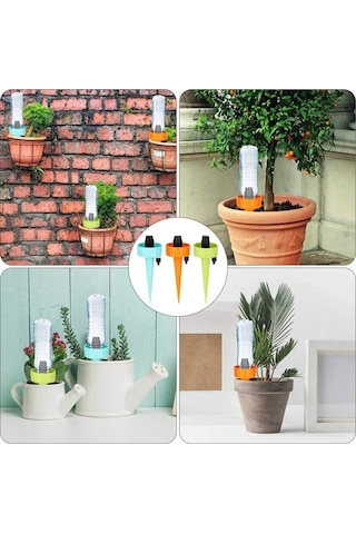 Trendooze Yavaş Sulama Sulama Sulama Salınım Otomatik Mekan Kontrol Kendinden İçin Hızı Dış Dikenleri Damla Cihazı Bitkiler Bitki Akış Adet 12 Kn