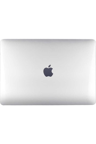 Apple Uyumlu MacBook Pro 13.3' 2022 M2 A2338 Kılıf Kristal Ön Arka Şeffaf Kapak 001