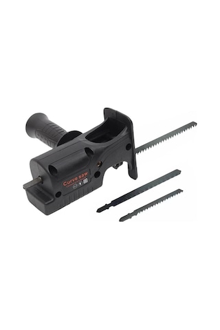 Diğer 3 Değiştirilebilir Testere Bıçağı İle Elektrikli Matkap Adaptörü Tilki Kuyruğu Testere Modifiye Aleti