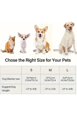 Honeybeeshop 6 Parça Ultra Yumuşak Flanel Pet Battaniyesi Mixed Color 29.92x40.94 Inch Tüm Boyutlarda Kedi Ve Köpekler İçin