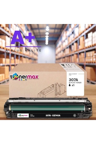 Hp 307a Ce740a Siyah Uyumlu Toner A Plus / Color Laserjet Cp5225 / Cp5225n / Cp5225dn