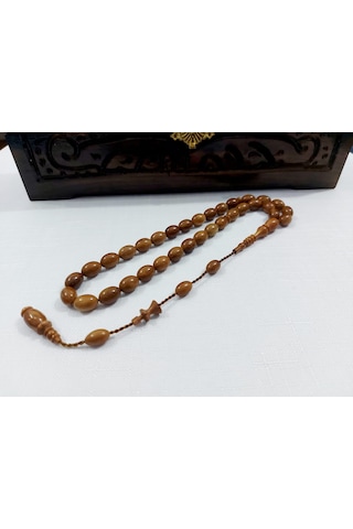 Soma Tesbih Muhammed Erden Usta Eseri El İşi Kuka Tesbih 8 x 10.5