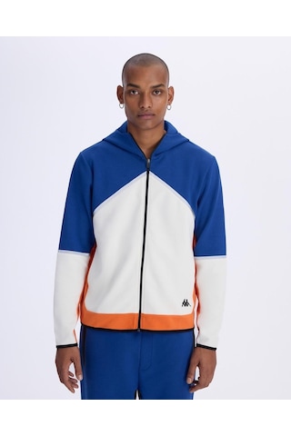 Kappa Authentıc Nısty Full Zıp Blue-orange-whıte Full Zıp Jacket 001