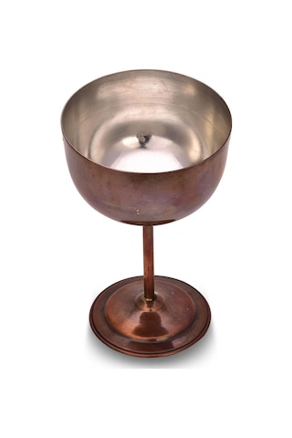 Turna Bakır Vino Kadeh 1 No Düz 240 ML Oksit Turna0491-3