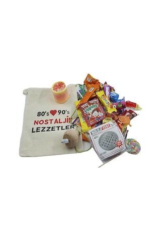 Kese Nostaljik 80'ler 90'lar Hediye Seti
