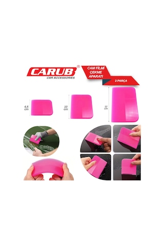 Carub Ppf Uygulama Aparatı Ragle 6cm-10cm-12cm 3 Lü Set Br1245025