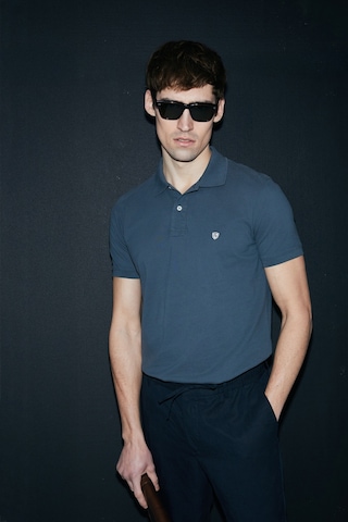 Lufian Erkek Polo Yaka T Shirt 111040206 Antrasit Antrasit