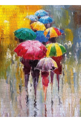 Nova Puzzle 1000 Parça Yağmurlu Bir Gün - Yung Chao Chen