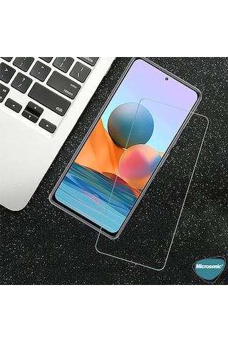 Microsonic Samsung Galaxy Uyumlu S25 Edge Tempered Glass Cam Ekran Koruyucu