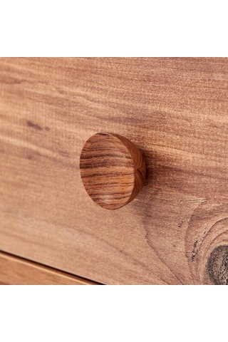 Just Home Mila Tek Çekmeceli Komodin - Atlantik Çam Atlantik Çam