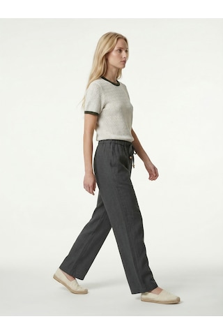 Xint Haki %100 Keten Oversize Pantolon 201317