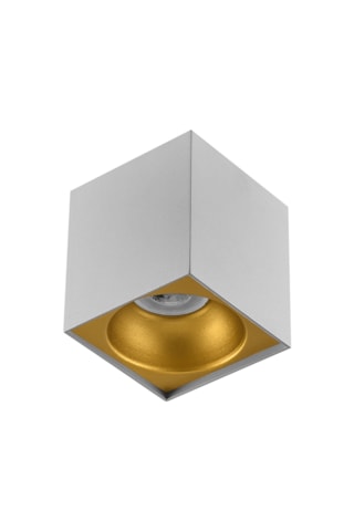 Sıva Üstü Led Spot Kare Beyaz Gold 5w