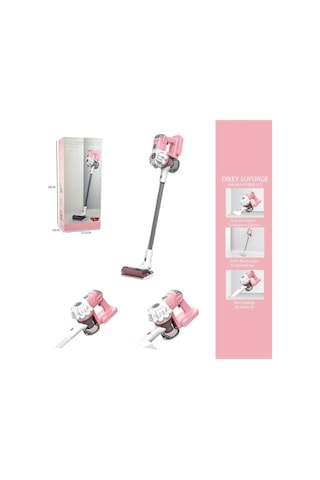 Ls8807c Pembe Dikey Elektrik Süpürgesi -vardem Oyuncak