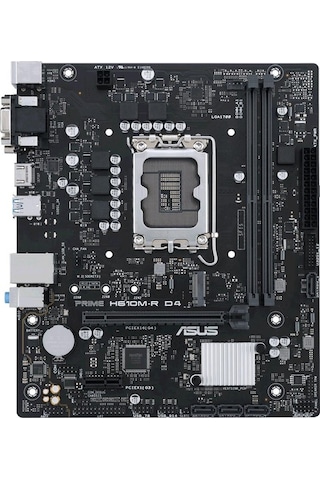 Asus Prime H610M-R D4 Intel H610 3200 MHz DDR4 Soket 1700 mATX Anakart