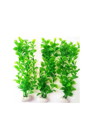 Xindoker 25 Cm Mor Plastik Yapay Akvaryum Bitkisi - Balık Tankı Dekorasyonu, Kolay Temizlenebilir, Solmayan