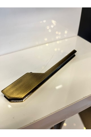 Petra Metal Kulp 32mm Antik Sarı Dolap Kapak Tv Ünite Modern Çekmece Mobilya Komodin Konsol Antik Sarı