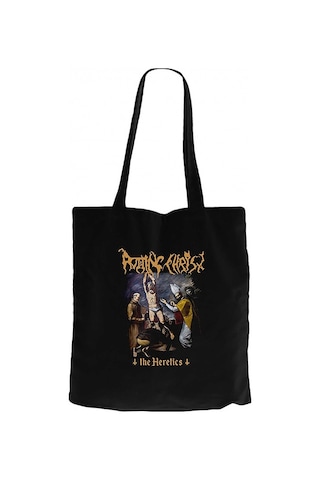 Rotting Christ The Heretics Siyah Kanvas Bez Çanta Siyah