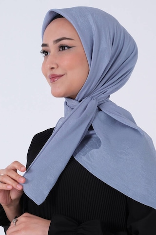 Harem Scarf Brisa Vual Eşarp Kot Mavi