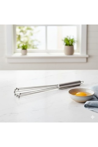 Top Uçlu Çubuk Çırpıcı 31 Cm Profesyonel Ball Whisk Hızlı Ve Kolay Karıştırma Yumurta Sos Ve Hamurlar Için I Diğer