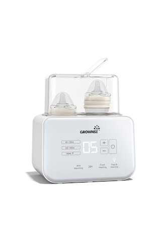 Grownsy 8 i 1 Arada Biberon Isıtıcı Ve Sterilizatör Lcd Ekranlı Hızlı Isıtma ve Çözme Bpa Içermez