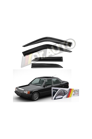 Mercedes W201 190e 1983-1993 Arası Cam Rüzgarlığı 4lü