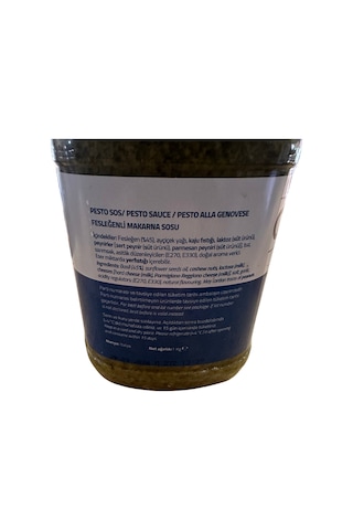 Pesto Fesleğenli Makarna Sosu 1kg