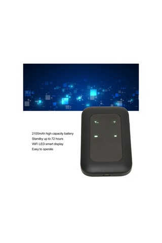 Singree H806 Taşınabilir 4g Lte Wifi Router, 10 Kullanıcı Desteği, 2100mah Pil, 72 Saat Bekleme Süresi, Led Ekran, Global Bant Desteği
